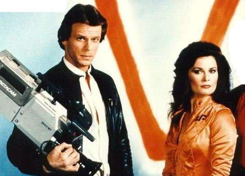 Marc Singer y Jane Badler - V -...