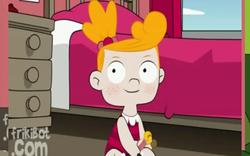 Niña repelente con cara de buena