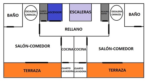 Plano segundo piso aticos y puertas misteriosas, MIRADLO! - Foros La