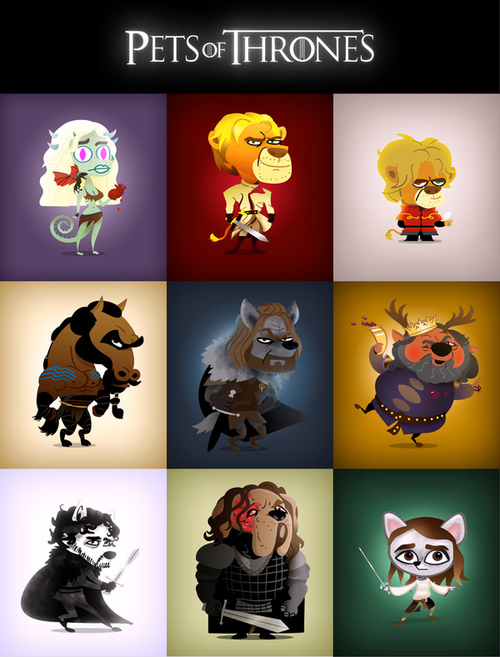 Pets Of Game Of Thrones