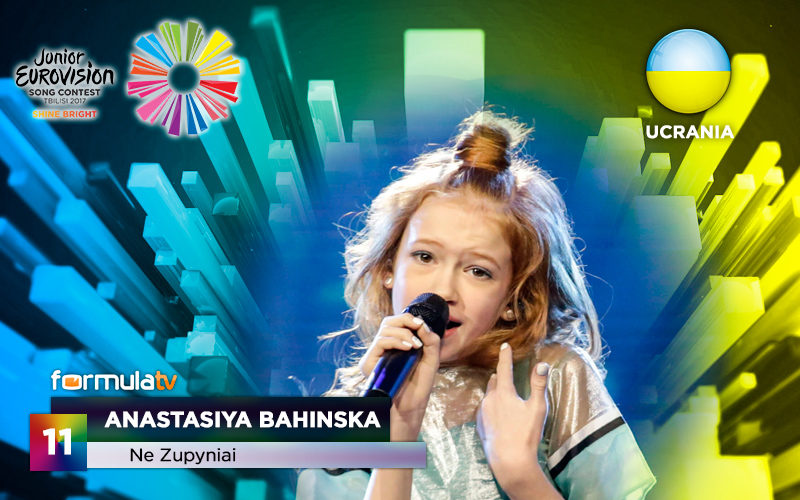 Ucrania, país número 11 en subirse al escenario de Eurovisión Junior 2017