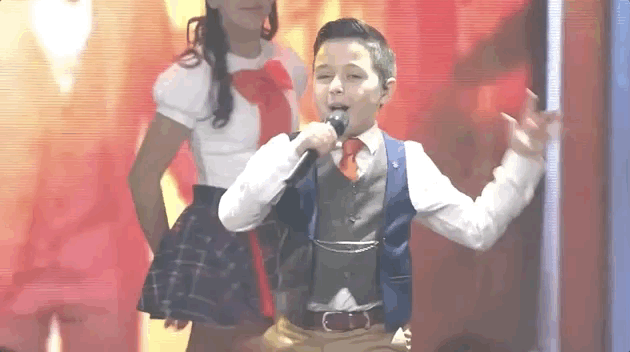 ¿No es el niño de Malta lo más mono que se ha subido al escenario de Eurovisión Junior?