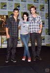 Taylor Lautner, Kristen Stewart y Robert Pattinson (