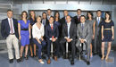 Los presentadores de la temporada 2009/2010 de 'Informativos Telecinco' en su presentaci�n
