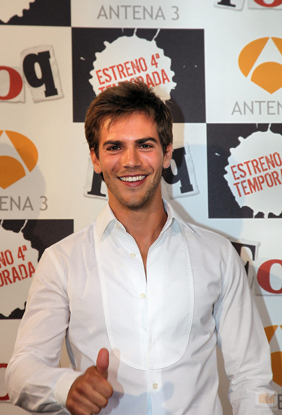 Marc Clotet en la première de la cuarta temporada de 'Física o Química