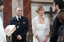 Blanca (Cecilia Freire) y Mart�n (Jos� Manuel Seda) el d�a de su boda en el cap�tulo 'Renuncias' de 'F�sica o Qu�mica'
