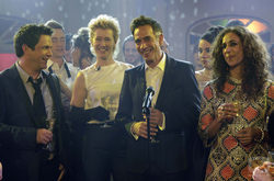 Alejandro Sanz, Ana Duato, Imanol Arias y Rosario Flores