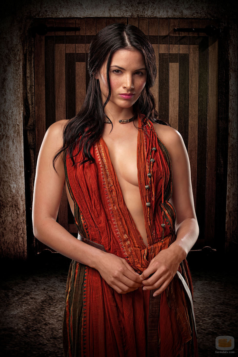 Katrina Law  sexy actriz Spartacus