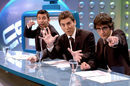 Arturo Valls, Manuel Fuentes y Juanra Bonet