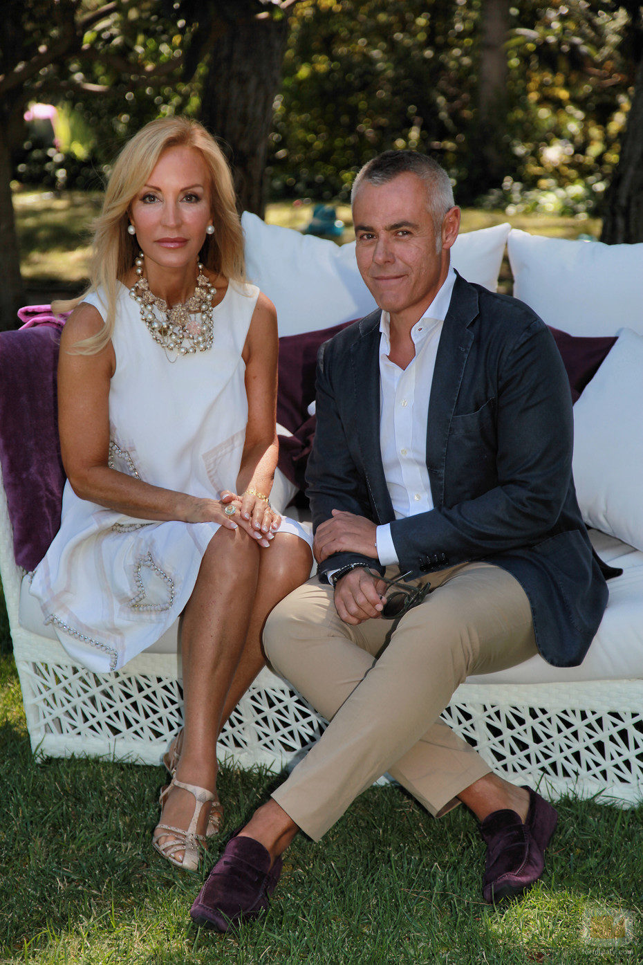 Carmen Lomana y Jordi González