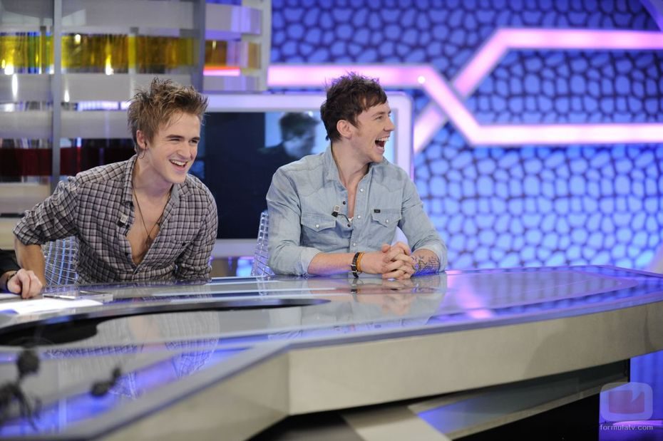 Tom Fletcher y Danny Jones en 'El hormiguero' Fotos FormulaTV