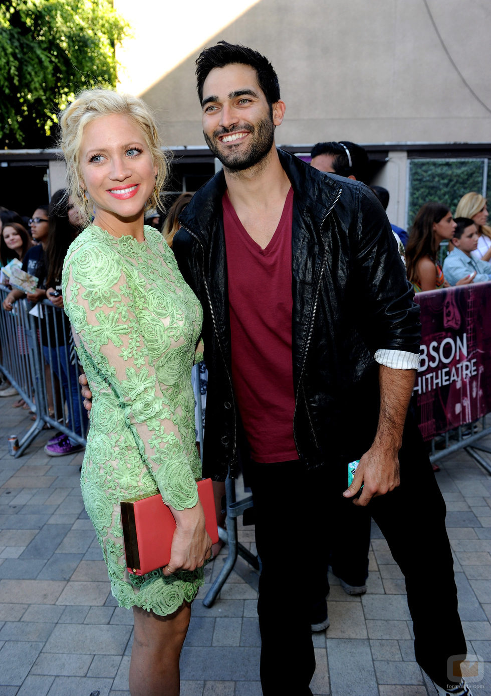 Brittany Snow y Tyler Hoechlin en los Teen Choice Awards 2013 Fotos