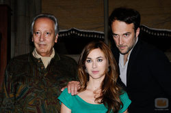 Pedro Civera, Marta Hazas y Carlos Leal
