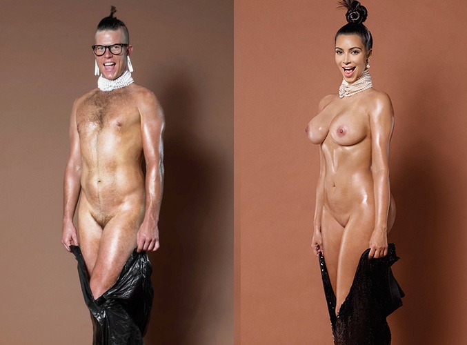 Nick Jonas Se Desnuda Imitando La Pose De Kim Kardashian Formulatv