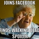 Meme spoilers 'The Walking Dead'