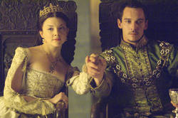 Jonathan Rhys Meyers y Natalie Dormer (Rey Enrique VIII y Ana Bolena en la serie &#39;Los Tudor&#39;)