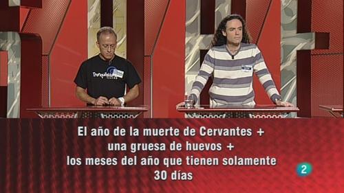 Víctor Castro celebra 100 programas en 'Saber y Ganar'