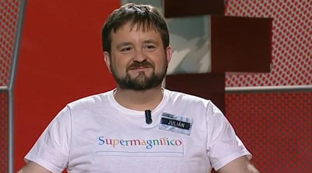 Julián Díaz, Supermagnífico del 2011, celebra su 50º programa en 'Saber y Ganar'
