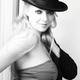 amanda en blanco y negro
