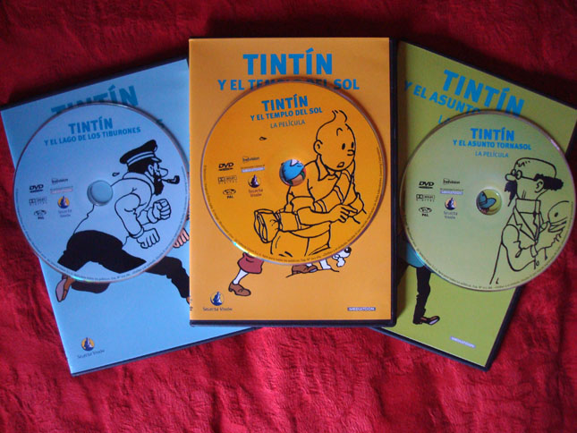 Las Aventuras de Tintín - Recuerdos recogidos en la Edición Coleccionistas Limitada