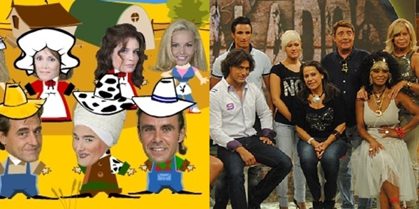 'La granja de los famosos (2004) VS 'Acorralados' (2011)