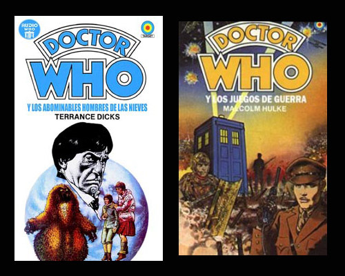 Novelizaciones Target de Doctor Who