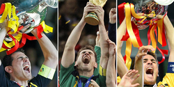 *TRIPLE CORONA* EUROCOPA 2008 + MUNDIAL 2010 + EUROCOPA 2012 *TRIPLE CORONA*
