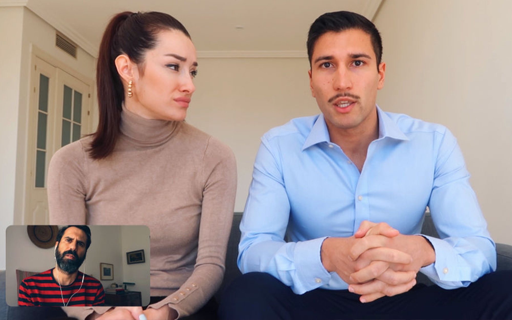 Adara y Gianmarco rompen en su canal en Mediaset: Así ha sido la tensa discusión final de la pareja