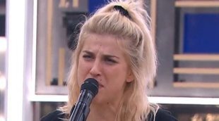 Samantha emociona mientras Nia y Eva calientan el segundo pase de micros de la Gala 7 de 'OT 2020'