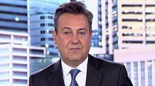 José Ribagorda se emociona en 'Informativos Telecinco' al hablar del coronavirus