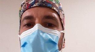 Israel Pita, de 'GH 1', reaparece como celador en una clínica lanzando un mensaje por el coronavirus