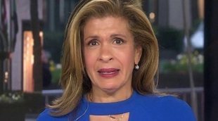 Hoda Kotb, presentadora de 'Today' (NBC), no puede reprimir las lágrimas al informar sobre el coronavirus