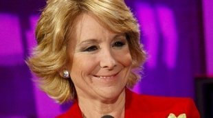 Esperanza Aguirre reaparece tras recibir el alta hospitalaria: "Temí por la vida de mi marido"