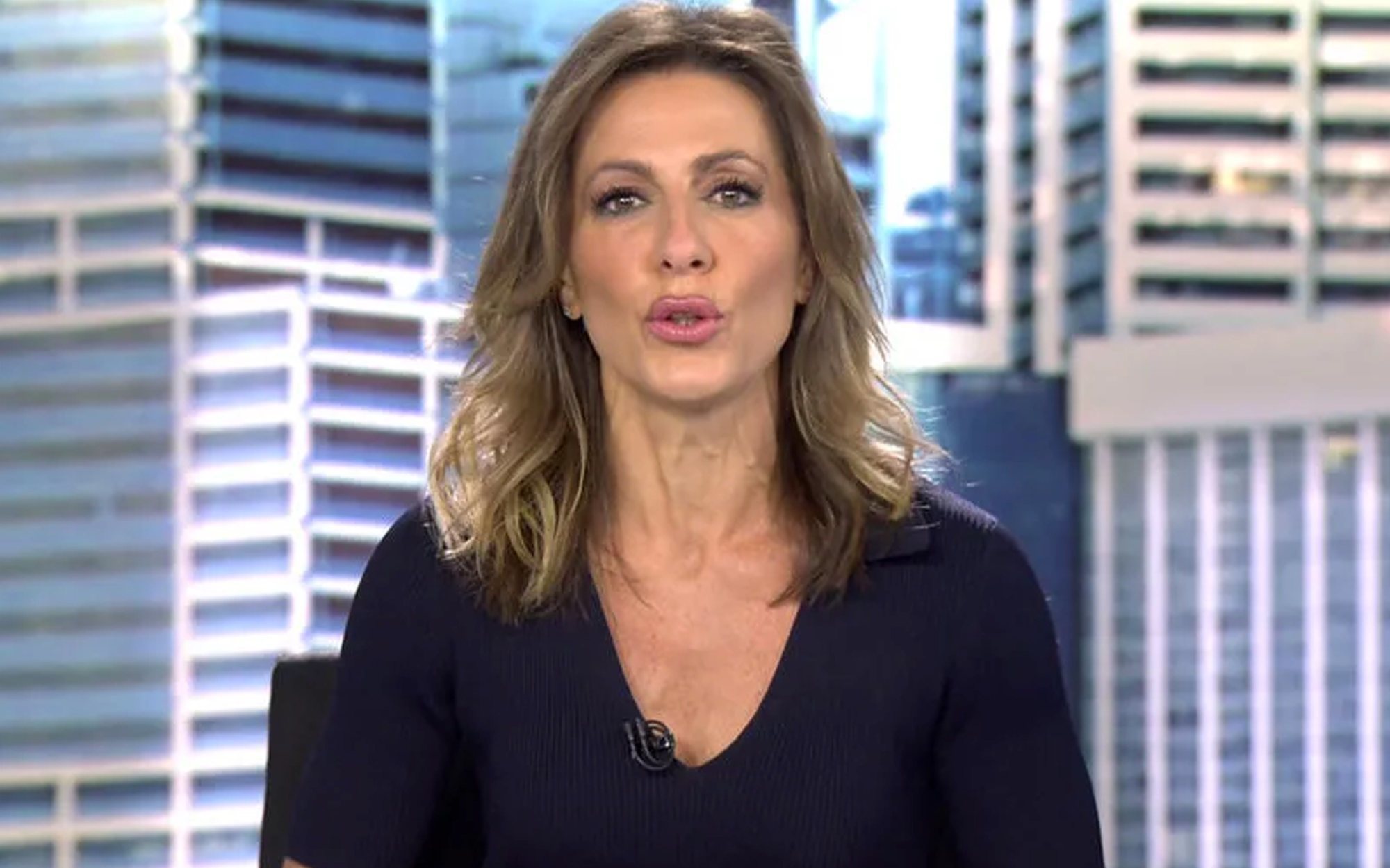 Ángeles Blanco, víctima de un bulo: La presentadora no dio "gracias a Dios" por los contagios en Alemania