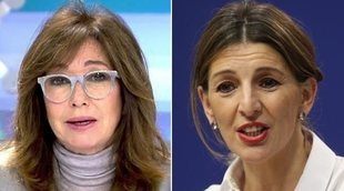 El zasca de Ana Rosa a Yolanda Díaz: "A muchos periodistas les han hecho un ERTE, entienden lo que es"