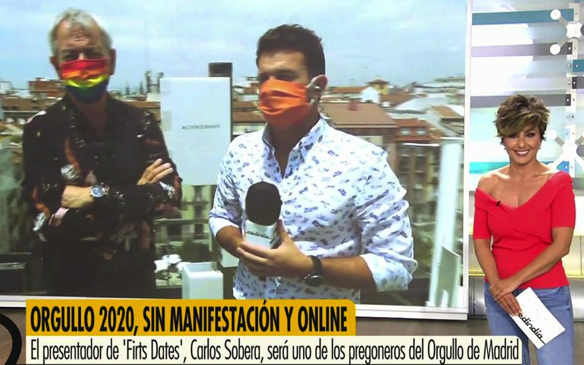 Carlos Sobera justifica ser pregonero del Orgullo LGTB: "También los heteros nos comprometamos con esta causa"