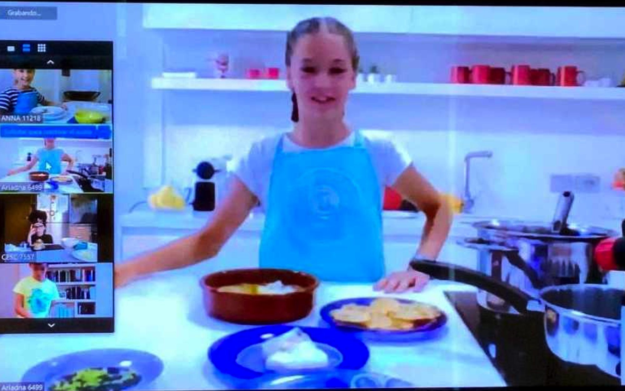 Así se ha celebrado el primer casting virtual de 'MasterChef Junior 8' 