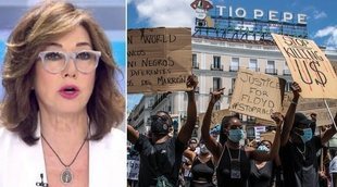 Ana Rosa Quintana critica las aglomeraciones en la manifestación de Madrid por la muerte de George Floyd