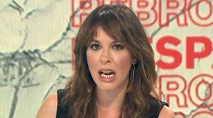 Mamen Mendizábal, pillada al pensar que ya no estaba en directo: "¡Hostia!"