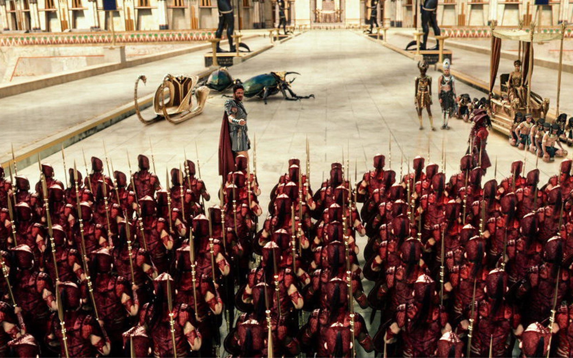 "Dioses de Egipto" en Antena 3 (10,2%) lidera frente al refrito de 'Sábado deluxe' (8,9%)