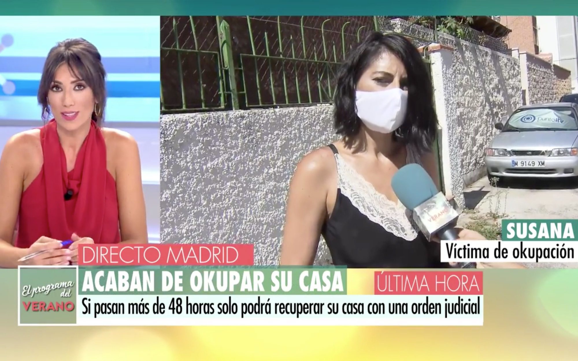 Okupan la casa de una periodista de 'Informativos Telecinco' y le exigen 1.500 euros por recuperarla