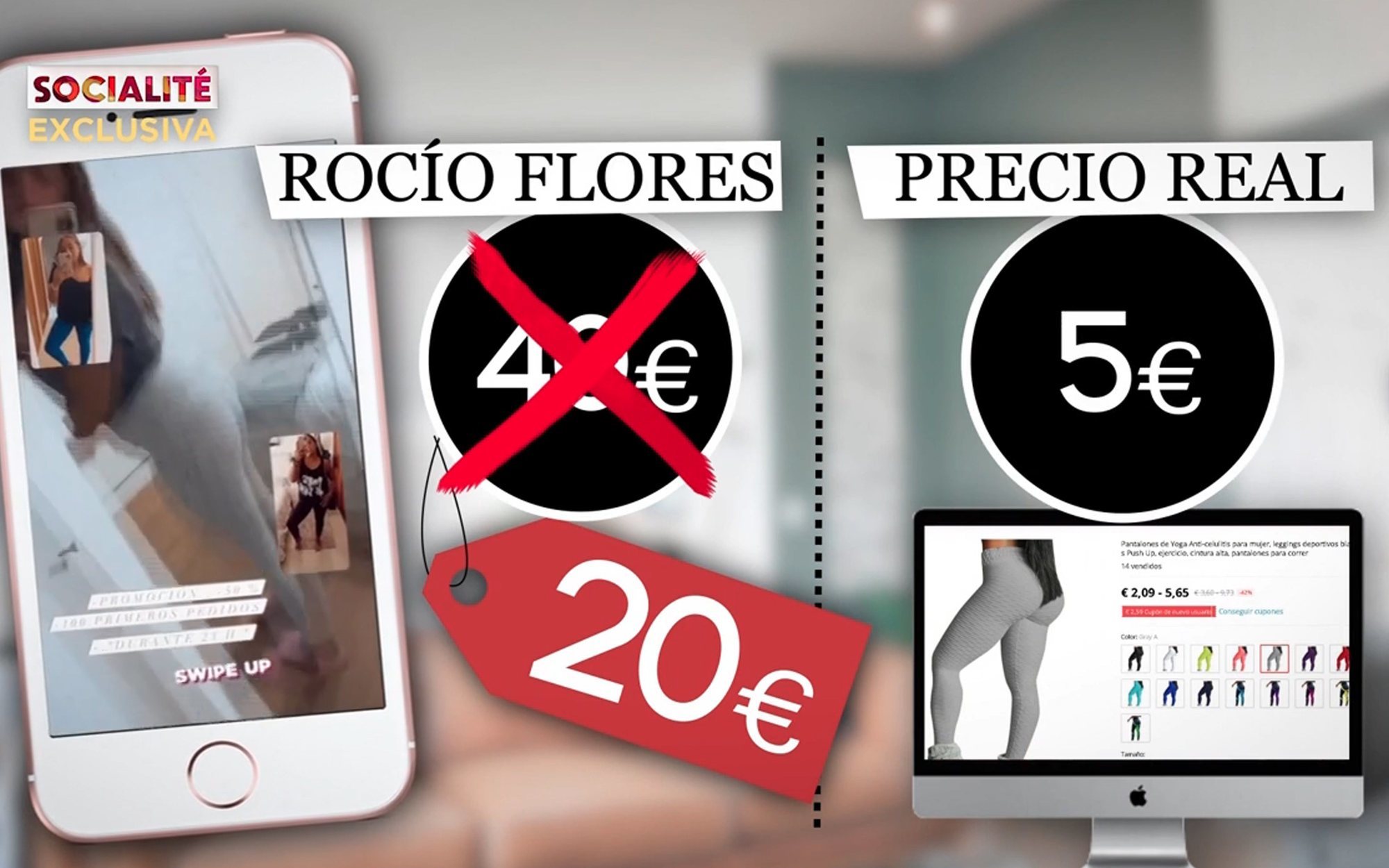 Chabelita y Rocío Flores colaboran con una marca para vender productos a precio mucho mayor. ¿Es un fraude?