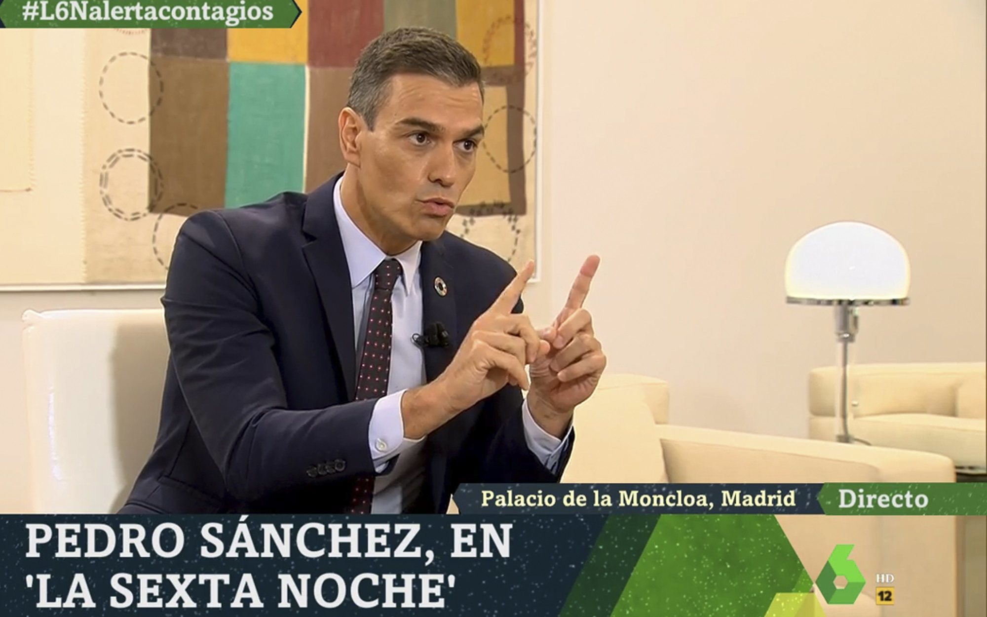 Pedro Sánchez defiende que Fernando Simón grabe con Calleja en sus vacaciones: "Tiene todo el derecho por ley"