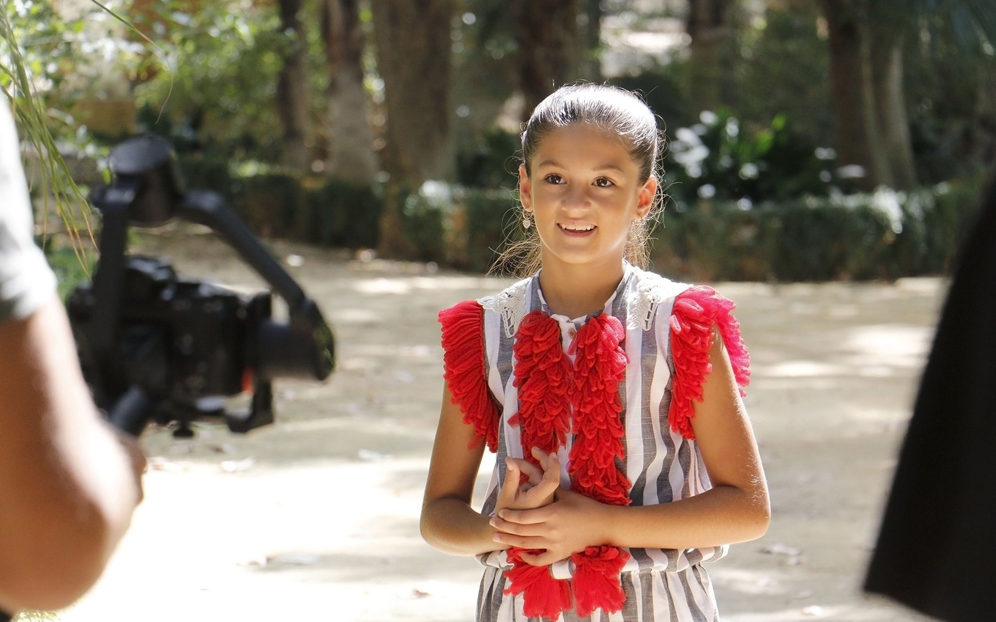 Soleá graba en Sevilla el videoclip de "Palante", su tema para Eurovisión Junior 2020