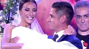 Fani y Christofer sí se han casado, pero en 'Sálvame' y con Kiko Hernández oficiando la boda