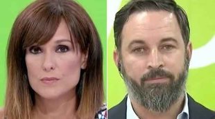 Santiago Abascal ataca a TVE en su entrevista con Mónica López: "Actuáis como el NO-DO"