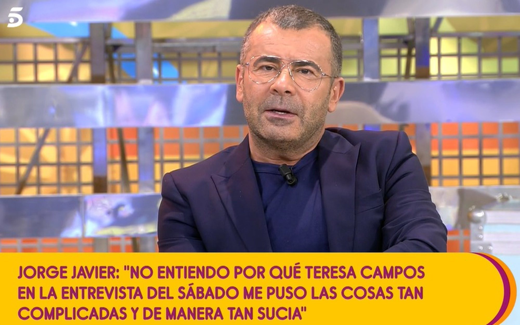 Jorge Javier Vázquez estalla y rompe su amistad con María Teresa Campos tras su entrevista en 'Sábado deluxe'