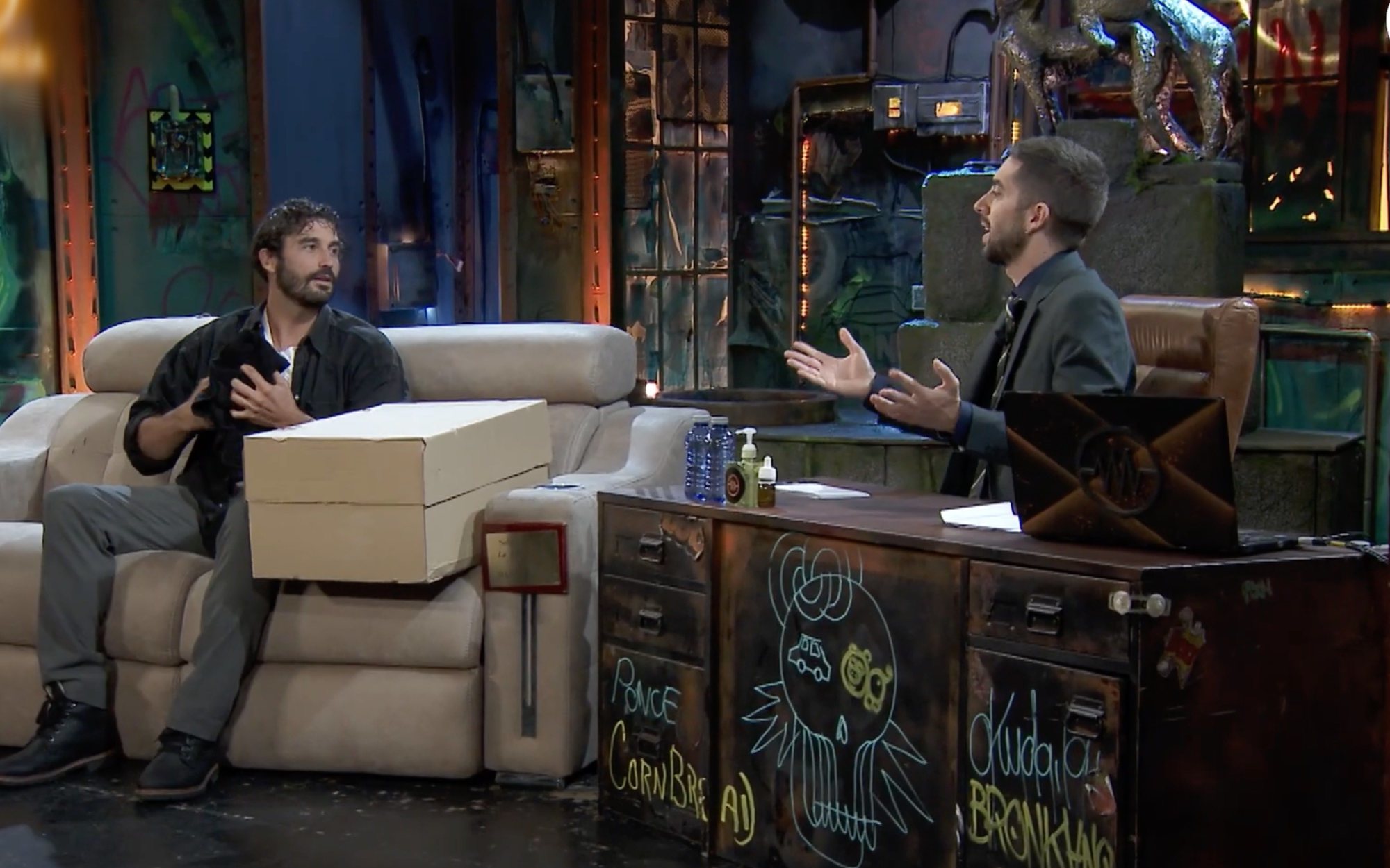 Álex García explica su salida de 'La resistencia': 'Estabais faltando el respeto y yo estaba siendo cómplice"