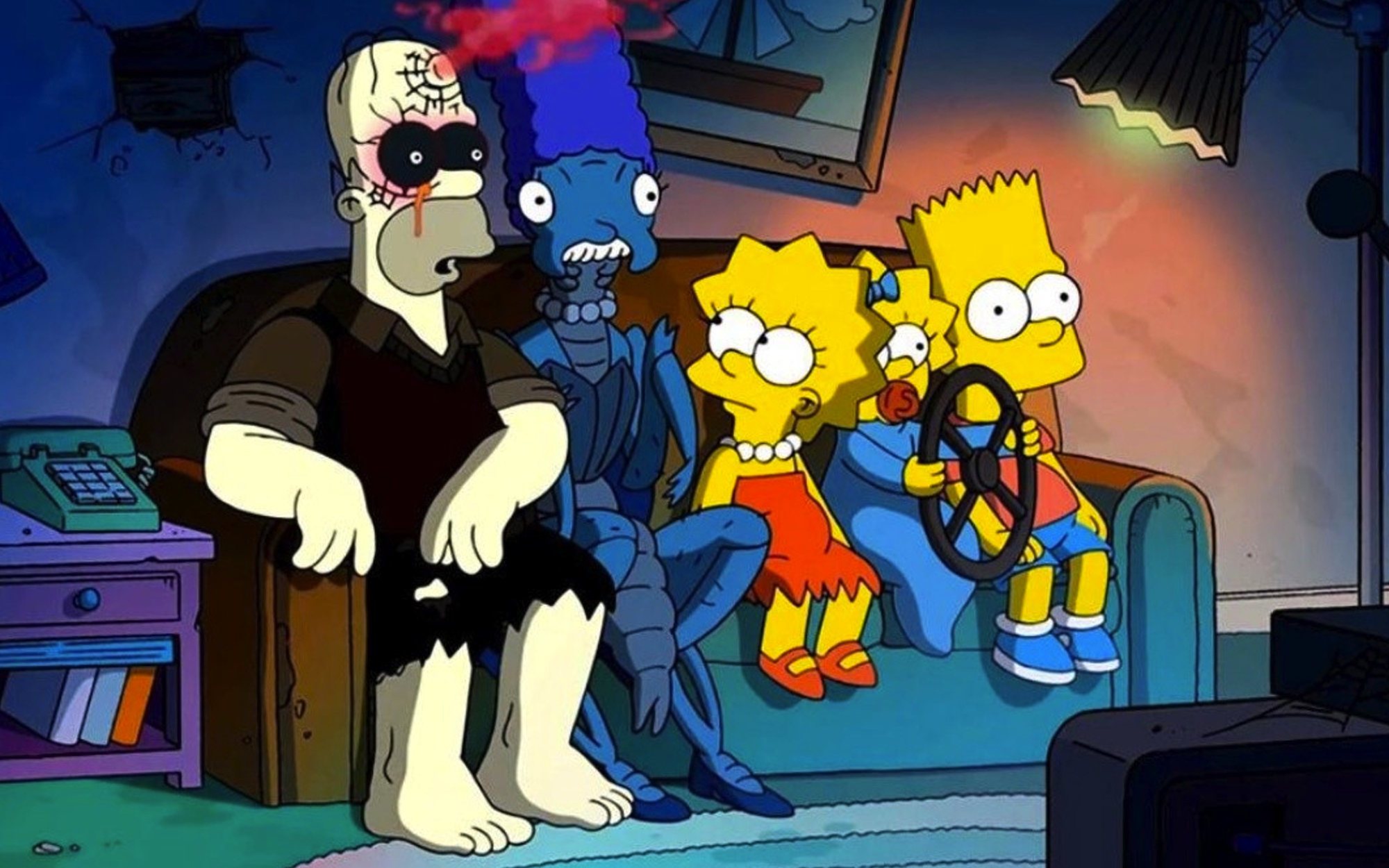 'Los Simpson' (4%) y 'La que se avecina' (2,8%) se coronan como lo más visto del sábado