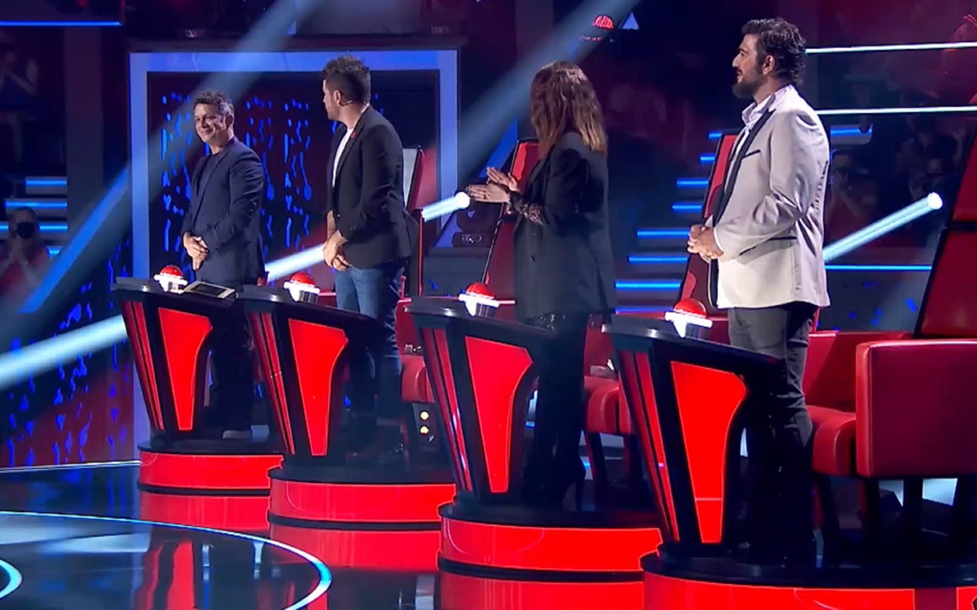 El emotivo comienzo de las galas 'La Voz 2020', grabadas tras el confinamiento